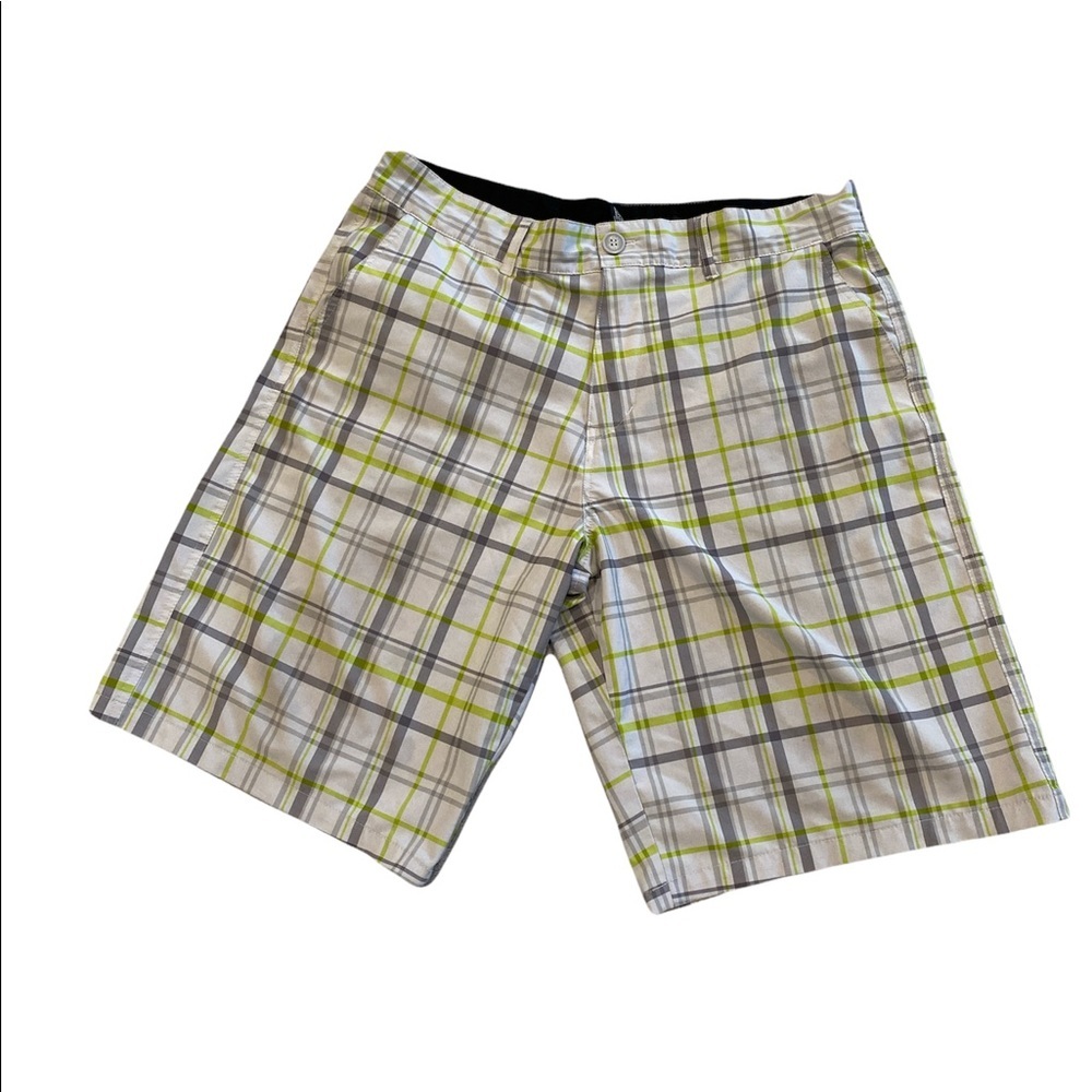 Mens OP Plaid Shorts (Size 36)